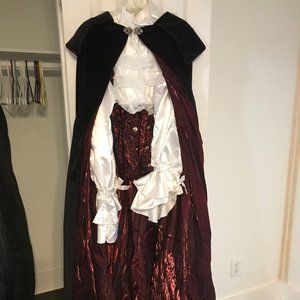 Mens Vampire Costume XL